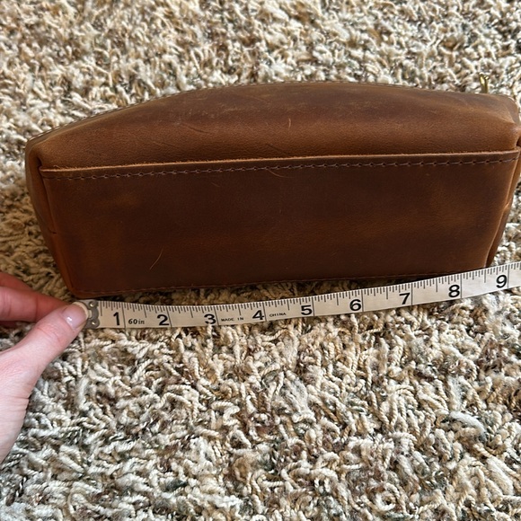 Portland Leather Goods Total Eclipse Make Up Bag - Picture 4 of 5
